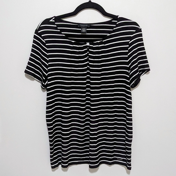 Black and white striped tee - Picture 1 of 5